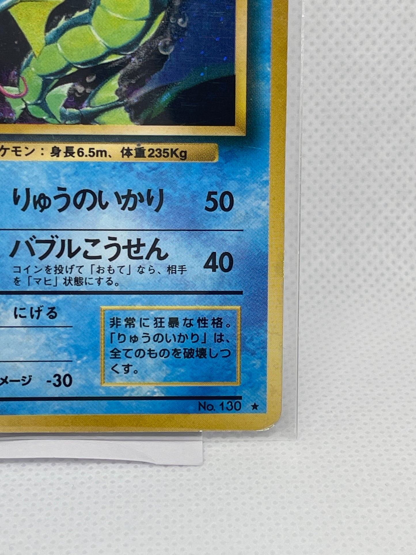 【極美品候補】旧裏 ギャラドス ★ ホロ PSA8-9期待・海外向け人気個体